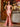 Spaghetti Strap Boned Bodice Satin Mermaid Prom Dress - Blush Pink