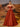 Strapless Ball Gown Prom Dress With Pleated - Burnt Orange