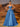 Strapless Ball Gown Prom Dress With Pleated - Blue