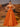 Strapless Ball Gown Prom Dress With Pleated - Orange