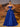 Strapless Ball Gown Prom Dress With Pleated - Royal Blue