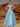 Strapless Ball Gown Prom Dress With Pleated - Baby Blue