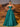 Strapless Ball Gown Prom Dress With Pleated - Turquoise