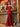 Lace Embroidery Boned Pleat Strapless Mermaid Prom Dress-Red