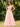 Hand Beading Boned Ball Gown Prom Dress-Pink