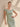 Jacquard Lace Off Shoulder Mermaid Midi Mother of the Bride Dress with Cap Sleeve in Dusty Sage