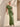 Stretchy Satin One Shoulder Sheath Mother of the Bride Dress with Short Sleeve in Olive Green