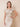 Off Shoulder Cap Sleeve Satin Mermaid Mother of the Bride Dress in Champagne
