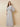 Flutter Sleeve Chiffon A-Line Maxi Mother of the Bride Dress with Wrap in Silver