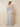 Flutter Sleeve Chiffon A-Line Maxi Mother of the Bride Dress with Wrap in Silver