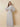 Flutter Sleeve Chiffon A-Line Maxi Mother of the Bride Dress with Wrap in Silver