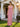 Chiffon Ruffled A-Line Long Mother of the Bride Dress with Square Neck in Dusty Pink