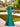 Puffy Sleeves Back Bow Satin Mermaid Mother Of The Bride Dress
