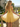 3D Rose Boned Off Shoulder Mini Ball Gown Prom Dress in Yellow