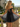 3D Rose Boned Off Shoulder Mini Ball Gown Prom Dress in Black