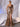 3D Rose Sheer Bodice Boned Satin Mermaid Prom Dress Long-Brown