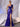 3D Rose Sheer Bodice Boned Satin Mermaid Prom Dress Long-Royal Blue