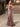 V-Neck Ruched Bust Long Mermaid Prom Dress With Waist Drop-Dusty Rose