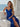 V-Neck Ruched Bust Long Mermaid Prom Dress With Waist Drop - Royal Blue