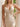 V-Neck Beaded Lace Embroidery Mermaid Prom Dress With Split in Champagne