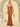 Ruffle Sleeve Satin Mermaid Bridesmaid Dress With Lace Embroidery - Burnt Orange