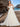 Deep V-Neck Lace Embroidery Beach Wedding A-Line Bridal Dress