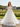 Off Shoulder Illusion Embroidery A-Line Wedding Dress - Ivory