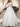 Long Sleeves Illusion Embroidery Ball Gown Lace Satin Vintage Wedding Dress - Ivory