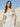 Off Shoulder Deep V-Neck Embroidery Ball Gown Outdoor Lace Wedding Dress - Ivory