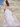 Floral Off Shoulder Organza A-Line Wedding Dress - White Floral