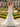 Deep V-Neck Embroidery Backless Mermaid Wedding Dress - Ivory