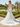 Deep V-Neck Embroidery Backless Mermaid Wedding Dress - Ivory