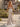 Hot Fix Crystal Pleated Corset Long Mermaid Prom Dress With Slit in Champagne