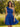 One Shoulder Homecoming Cocktail Dress Short A-Line in Royal Blue