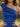 One Shoulder Homecoming Cocktail Dress Short A-Line in Royal Blue