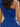One Shoulder Homecoming Cocktail Dress Short A-Line in Royal Blue