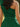 One Shoulder Homecoming Cocktail Dress Short A-Line in Emerald Green