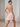 Halter Chiffon Embroidery 3D Flower Mini A-Line Homecoming Dress in Blush Pink