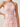 Halter Chiffon Embroidery 3D Flower Mini A-Line Homecoming Dress in Blush Pink
