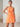 Halter Chiffon Embroidery 3D Flower Mini A-Line Homecoming Dress in Orange