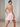 Halter Chiffon Embroidery 3D Flower Mini A-Line Homecoming Dress in Pink