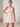 Halter Chiffon Embroidery 3D Flower Mini A-Line Homecoming Dress in Pink