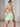 Halter Chiffon Embroidery 3D Flower Mini A-Line Homecoming Dress in Mint Green