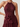 Halter Chiffon Embroidery 3D Flower Mini A-Line Homecoming Dress in Burgundy