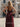 Halter Deep V-Neck A-Line Lace Up Long Prom Dress With Shawl in Burgundy