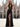 Halter Deep V-Neck A-Line Lace Up Long Prom Dress With Shawl in Black