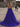 Tank Square Neck Beading Corset Lace Up Chiffon Long A-Line Prom Dress in Purple