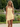 Scoop Neck Ruffle Hem Mini A-Line Prom Dress in Yellow