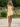 Scoop Neck Ruffle Hem Mini A-Line Prom Dress in Yellow