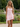 Scoop Neck Ruffle Hem Mini A-Line Prom Dress in Pink